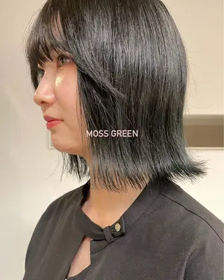 ショート カラー folk所属・♥︎ cahoのヘアスタイル