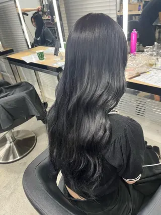 ロング miku/ラベンダー 透明感カラー🪻❤︎のヘアスタイル