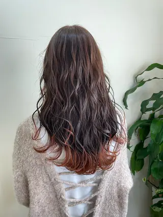 カラー 戸川 紗良のヘアスタイル