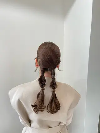 ロング ヘアアレンジ elto 四条烏丸⌇ ひ な たのヘアスタイル
