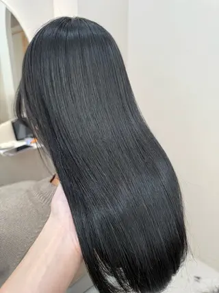 ロング カラー 🥇ブリーチ無し 透明感🥇佐藤のヘアスタイル