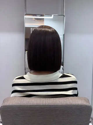 ショート 透明感/韓国/ miyu 🎀のヘアスタイル