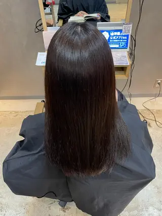 ロング カラー 上村 颯のヘアスタイル