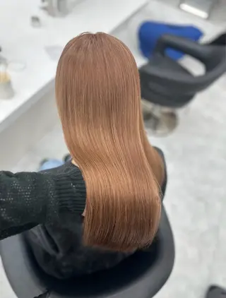 カラー ブリーチ/ハイトーン 💛SAKI‎💛のヘアスタイル