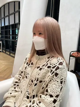 ロング 韓国ヘア🤍 慎之介のヘアスタイル