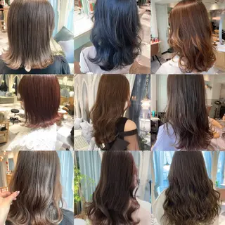 ロング カラー 韓国ヘア特化型美容師 カワノマイ🇰🇷のヘアスタイル