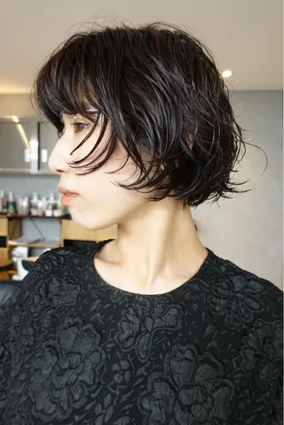 パーマ aika/パーマ/ ショート/伏見のヘアスタイル