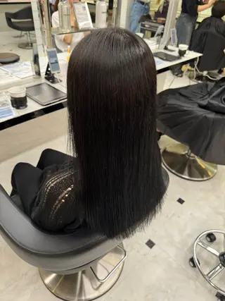 ロング カラー ヘアアレンジ 🥀レイヤー×ハイト ーントレンドヘア🥀のヘアスタイル