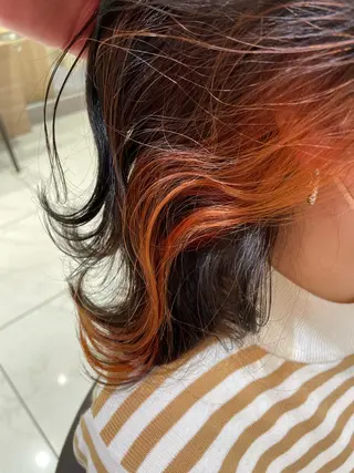 ミディアム カラー ✨武内凌太✨ 複雑履歴/ムラ修正のヘアスタイル