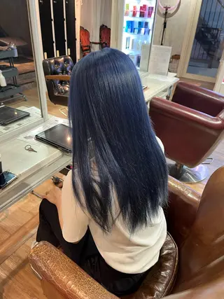 ロング ハイーンカラー/外国 人風カラー/ミノリのヘアスタイル