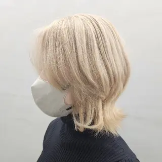 ショート カラー メンズ ☀️ボブスタイル特化 大山あさひ☀️のヘアスタイル