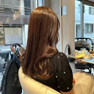 ロング カラー 艶感/ナチュラル 🌿マアヤのヘアスタイル