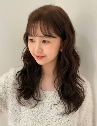 セミロング 💎大阪駅徒歩10分 エクステ専門店のヘアスタイル