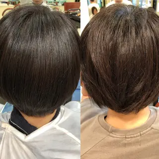 ショート 長津 健一郎のヘアスタイル