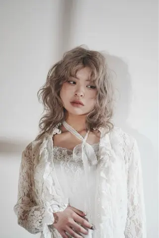 ミディアム カラー デザイン/レイヤー/ yuan⟡.·のヘアスタイル