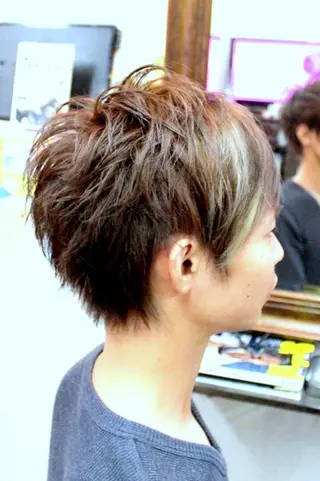 ショート カラー メンズ 村上 貴徳のヘアスタイル