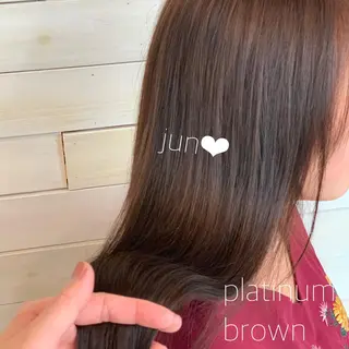 ロング インナーカラー /ヘアメ じゅんのヘアスタイル