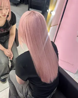 ロング カラー 🦋艶髪ハイトーン KOKI🦋のヘアスタイル
