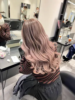 カラー ciera. アオイのヘアスタイル