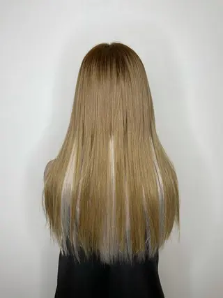 ロング 杉田 一浩のヘアスタイル