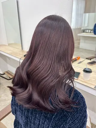 ロング カラー 🩷ブリーチなし韓国 へア🩷HARUKAのヘアスタイル