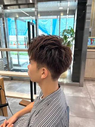 メンズ 🥀暖色系カラー🥀 本厚木/けんすけのヘアスタイル