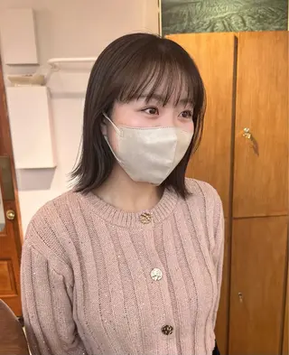 カラー aiko【艶カラー ・ミニモ年内で終了】のヘアスタイル