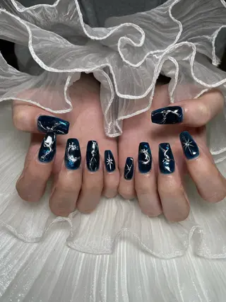 ネイル るか/透明感 カラー/アレンジのヘアスタイル