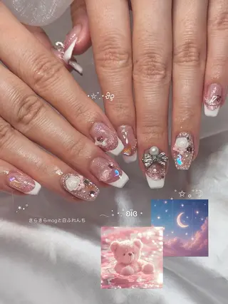 ネイル La neige* yuki 🥯🍑のネイルデザイン