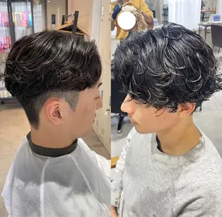 パーマ 元平 未祐のヘアスタイル