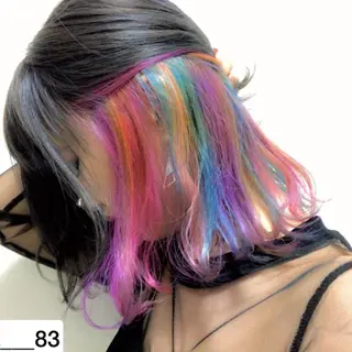 カラー ブリーチ難民の救世主 サロンINK.渋谷のヘアスタイル