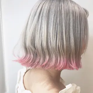 ミディアム sano sayakaのヘアスタイル