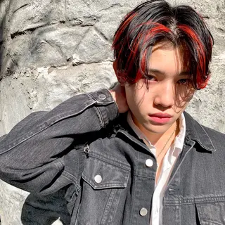 カラー メンズ 🤎カット/ブリーチ /縮毛矯正/大宮🤎のヘアスタイル