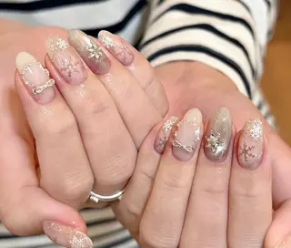 ネイル By moonネイル 🌷ワンホン/韓国風のネイルデザイン