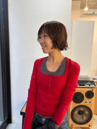 ショート カラー NOUN所属・eri kinjoのヘアスタイル