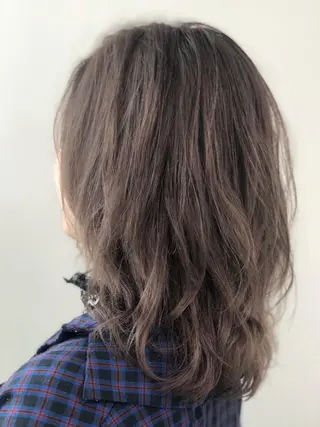 ミディアム カラー これた🧸ヘアメ職人 ♡髪質改善♡カラーのヘアスタイル