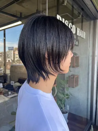 ミディアム 💚池原 愛子💚のヘアスタイル