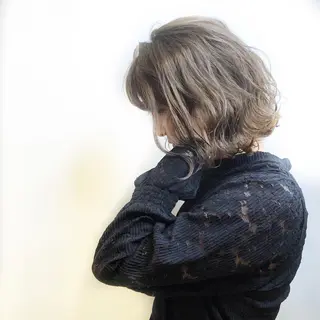 ショート カラー ヘアアレンジ 店長 大方康暉のヘアスタイル