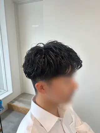 ショート パーマ メンズ Broche lauka所属・木田 有祐のヘアスタイル