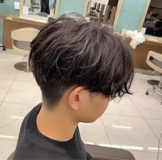 ショート パーマ メンズ 【メンズ特化】 池田大成✂︎のヘアスタイル