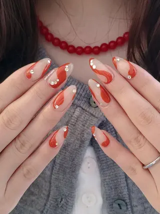 ネイル 3dパーツ/流行り 👧shushu❤️のネイルデザイン