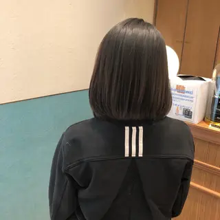 ミディアム カラー Lond labのヘアスタイル