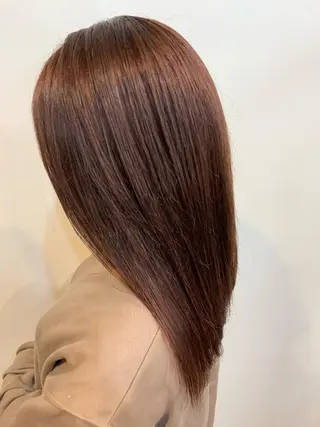 セミロング カラー FLAGS YAMATOのヘアスタイル