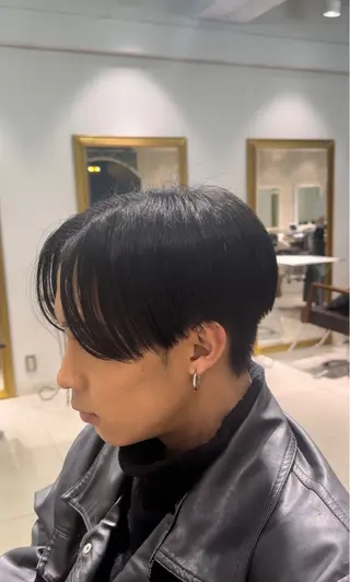 メンズ SALOWIN渋谷caldo店B1所属・岐津公太 メンズ縮毛矯正のプロのヘアスタイル