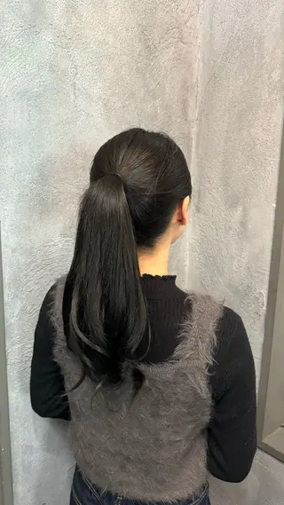 ロング カラー Graphy  札幌所属・🐺ﾅｶﾑﾗ ﾓﾓｶのヘアスタイル
