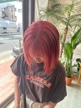 ショート 村上 綾音のヘアスタイル