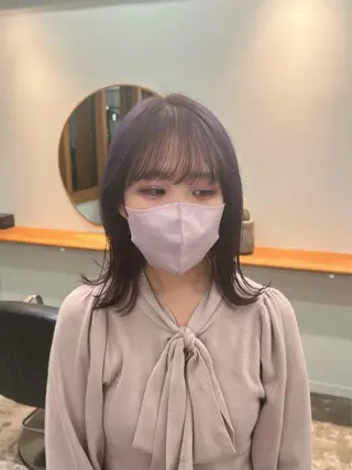 カラー aiko【艶カラー ・ミニモ年内で終了】のヘアスタイル