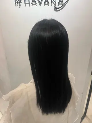 ロング カラー 和 真のヘアスタイル