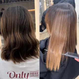 ロング サロウィン銀座RAYⅡ所属・❣️髪質改善/ 美髪矯正/沼座悠人のヘアスタイル