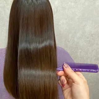 セミロング カラー ar clip表参道所属・💜髪質改善/ 艶カラー/ミナ🩷のヘアスタイル